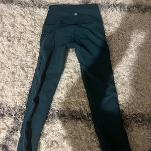 Green Lululemon Leggings